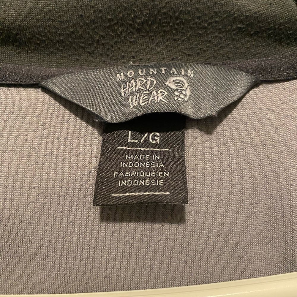 Gray And Light Gray Zip-Up Jacket - image 2